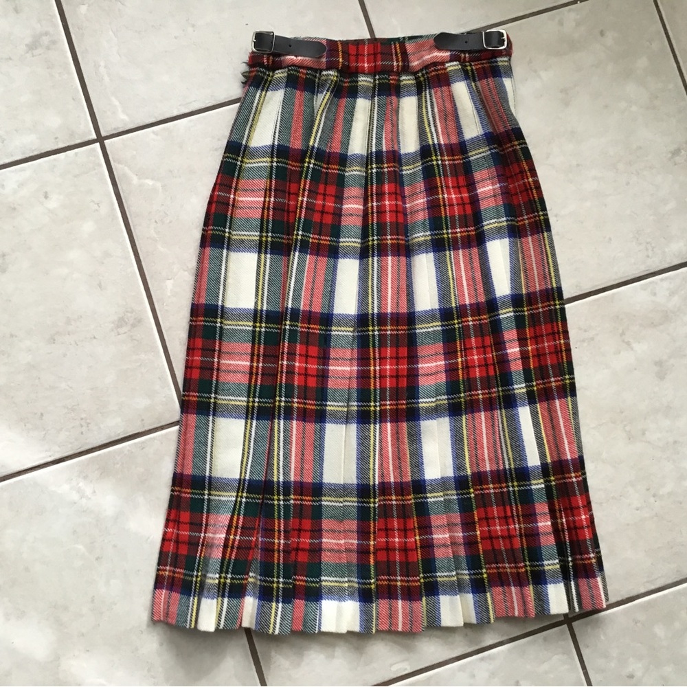Vintage Wool Kilt 1980s - Picture 2 of 6